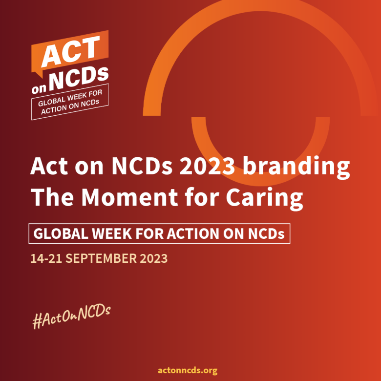 Act on NCDs 2023 brand guidelines